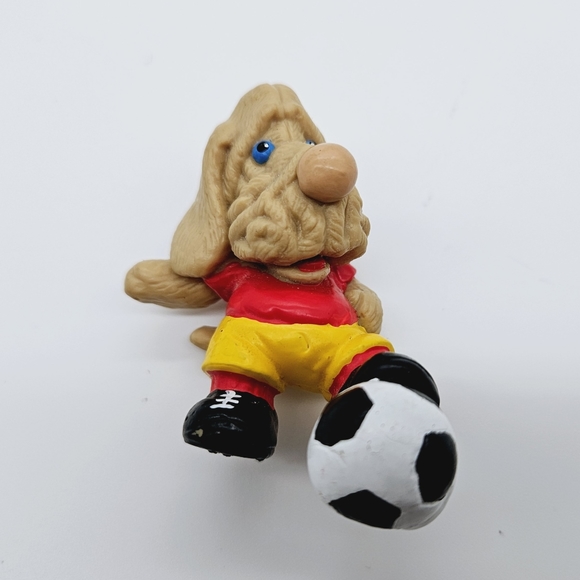 GANZ BROS | vintage 1985 80s Wrinkles sports soccer tennis figures figurines - Picture 2 of 10